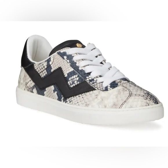 Stuart Weitzman Women’s Limited Edition Python Printed Daryl Sneakers Size 9 - Picture 1 of 11
